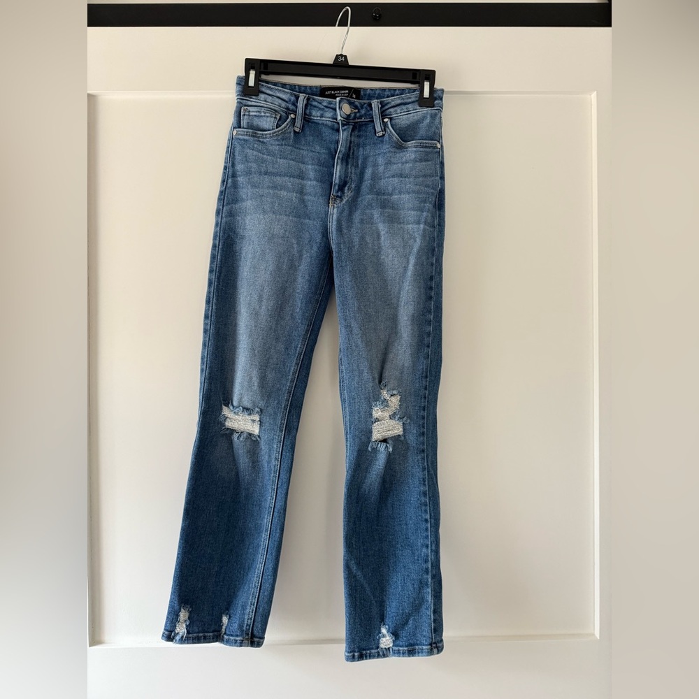Just Black Denim cropped jeans